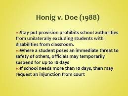 Honig V. Doe