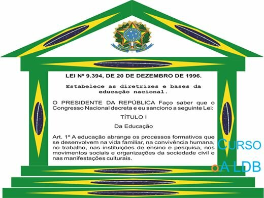 Lei de Diretrizes e Bases da Educação Nacional - (LDB nº 9.394, de 20 de dezembro de 1996)