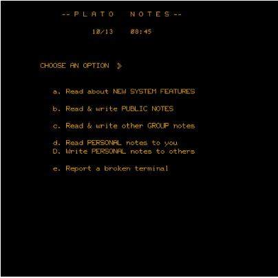 PLATO-Notes