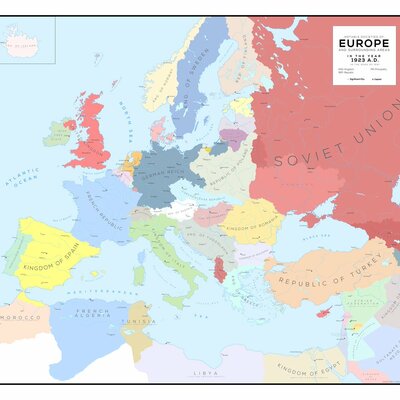 Timeline: The Interwar Period of Europe by David Dema