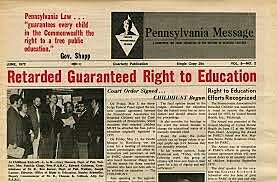 PARC v. Commonwealth of Pennsylvania