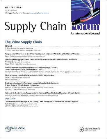 El foro Global de la cadena de suministro y su concepto.