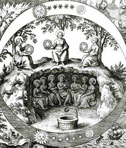 La alquimia obtiene un tinte de secretismo.