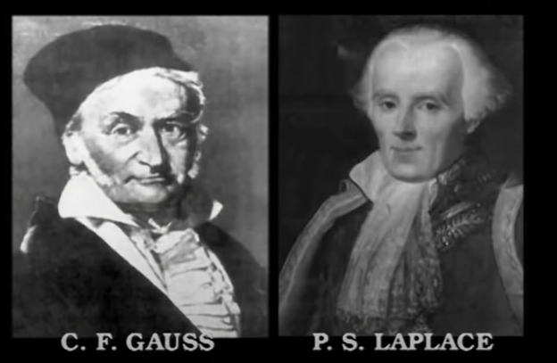 La distribución de Laplace y Gauss