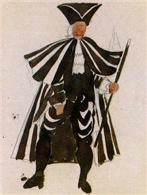 costume design for ballet "trcorne" 1