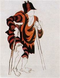 costume design for ballet "trcorne" 3