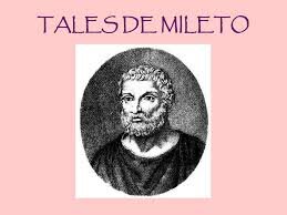 Thales de Mileto (625-546 a.c, Grecia)