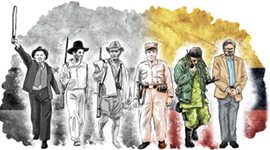 Timeline: La violencia y el conflicto armado en Colombia-Proyecto Síntesis III Periodo por Victoria RODRIGUEZ