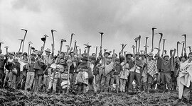 Timeline: Principales Referentes Teóricos de la Acción Colectiva por Vanessa Uribe. UNAD  2021