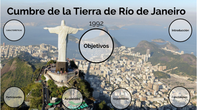 Cumbre para la tierra, acuerdos para el medio ambiente (Rio de janeiro-Brasil)