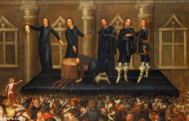 King Charles I was publically beheaded