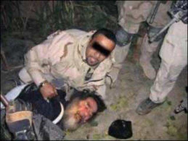 Saddam Hussein is captured