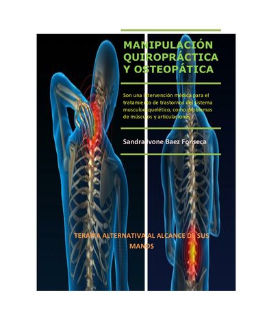 manipulación quiropráctica y osteopática