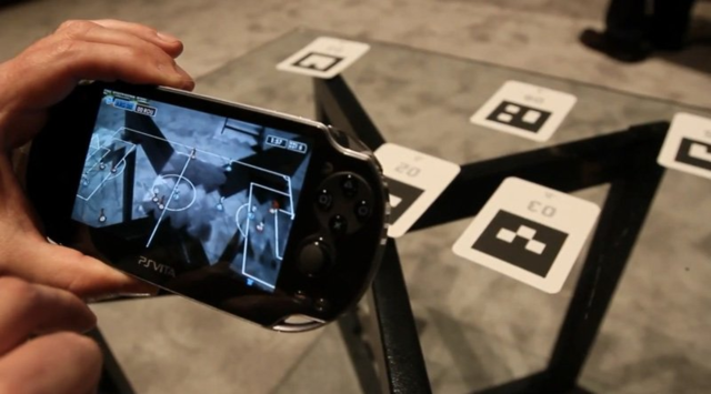 PlayStation Vita y la realidad Aumentada