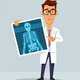 Depositphotos 82825102 stock illustration doctor with x ray vector
