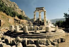 Templo de Delfos en Grecia