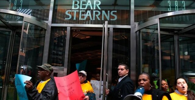 Bear Stearns cayó en quiebra.