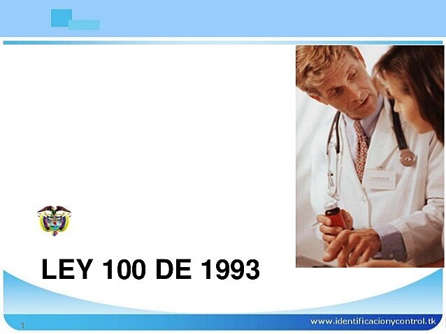 Articulo,165 de la ley 100 de 1993