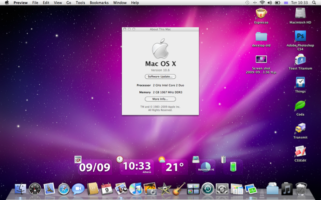 Mac OS  X