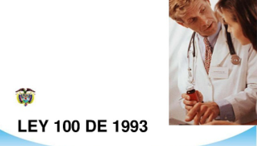 1993 ARTICULO 165 LEY 100