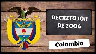Decreto 1011 de 2006