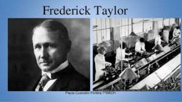 Frederick Taylor consolida su trabajo