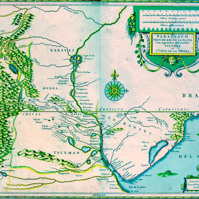 Timeline: Viajes de exploración, fundación de fuertes y ocupación europea en la región del Río de la Plata y zonas de la actual Argentina y Paraguay