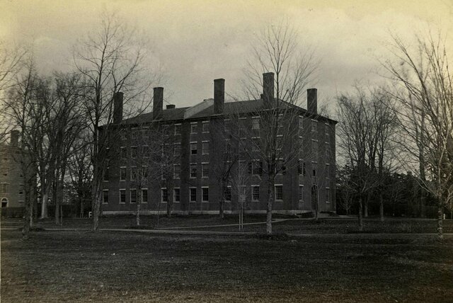 Hawthorne graduated middle of his class in 1825.