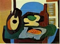 Still life with stone