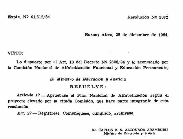 Comisión Nacional de Alfabetización Funcional y Educación Permanente
