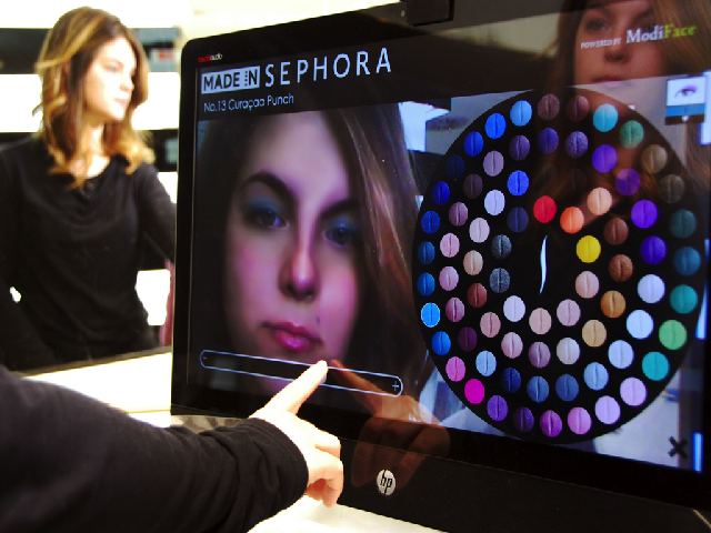 ModiFace espejo probador de Sephora