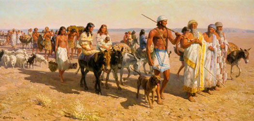 Hebrews Leave Mesopotamia
