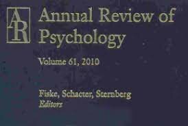 Anual Review of Psychology (Revisión anual de psicología)