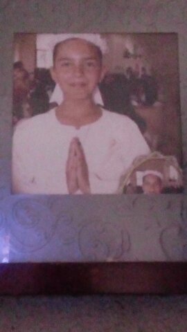 cuando tenia 14 años, hice mi primera comunión