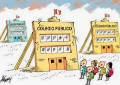 Entrada al colegio Público "Mala Reputación"