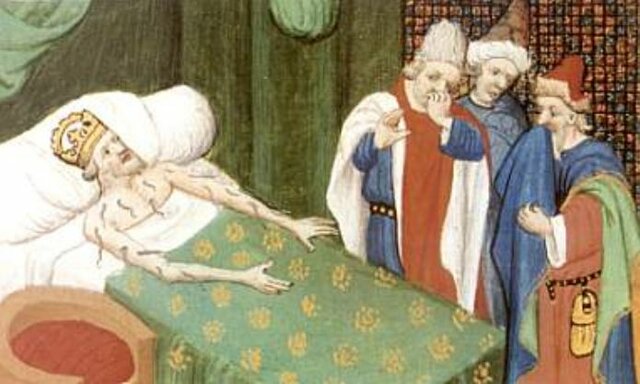How were diseases treated in the Dark Ages.