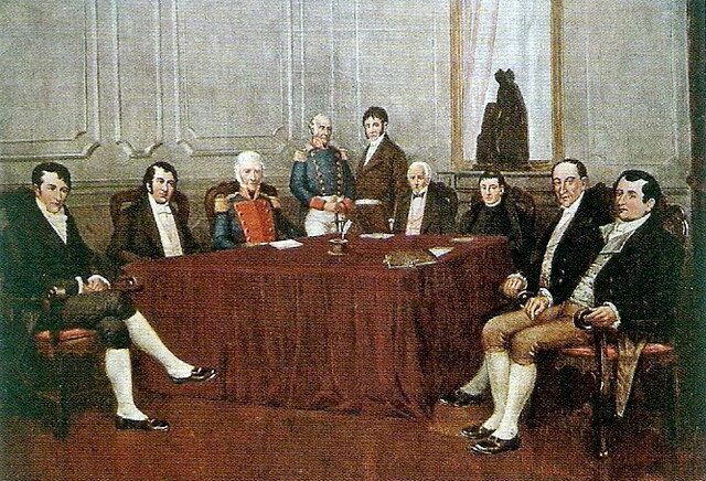 Creación de la Junta Provisional Gubernativa y Establecimiento de la Regencia