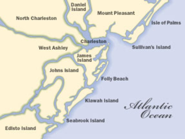 British capture Charleston, SC