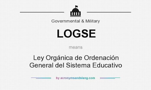 Ley de Ordenación General del Sistema Educativo (LOGSE)