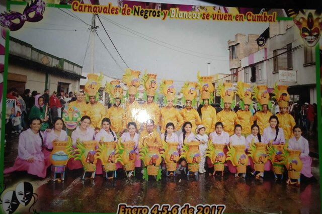 Presentación de Danza en Carnavales Negros y Blancos