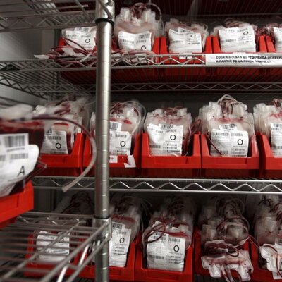 Timeline: Antecedentes hitoricos de banco de sangre.