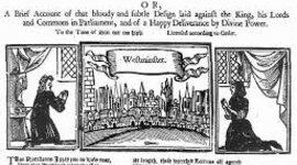 Timeline: Gunpowder Plot/English Civil War/Enlightenment