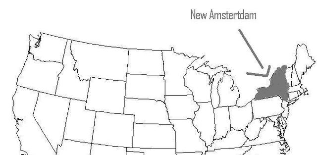 English Fleet Captures New Amsterdam