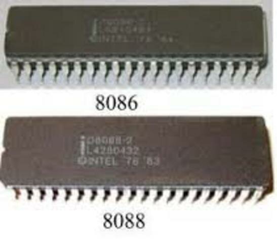 Los Intel 8086 y 8088