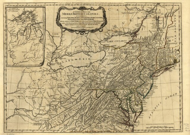Separation of Delaware and Pennsylvania