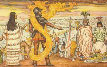 Caída de Tenochtitlan.