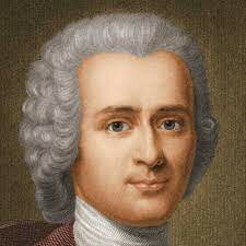 Ilustrado Frances "Jean-Jacques Rousseau"