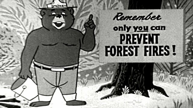 El oso smokey es presentado