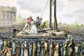 Dronning Marie Antoinette blir henrettet