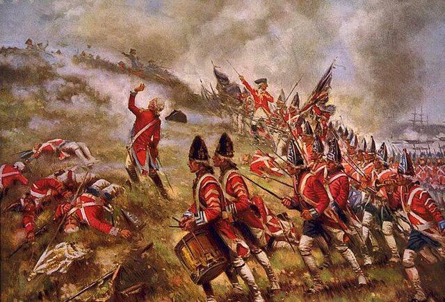 The Bunker Hill battle